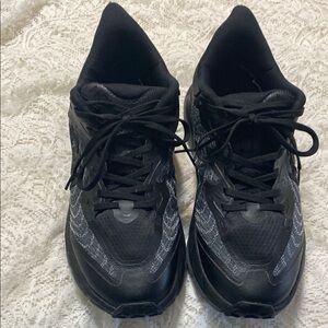 HOKA one one Black athletic shoes